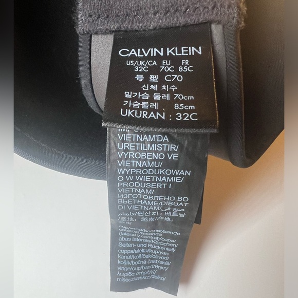 Calvin Klein Strapless Bras Bundle Beige + Black | Lightly Worn - Picture 5 of 12